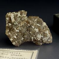 Scheelite On Quartz