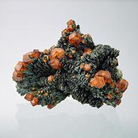 Andradite On Hedenbergite