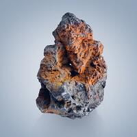 Acanthite With Limonite