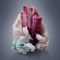 Rubellite With Lepidolite