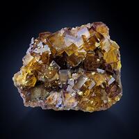 Fluorite With Chalcopyrite