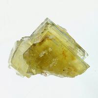 Fluorite With Rock Crystal