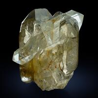 Topaz On Smoky Quartz