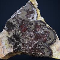 Proustite With Baryte