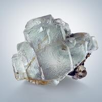 Fluorite With Smoky Quartz