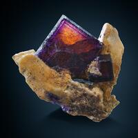 Fluorite On Baryte