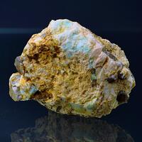 Amazonite In Graphic Granite