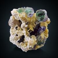 Fluorite & Herderite Goshenite Foitite