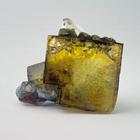 Fluorite & Chalcopyrite