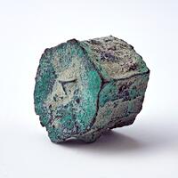 Native Copper Psm Aragonite With Malachite