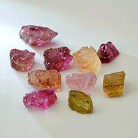 Tourmaline Var Rubellite & Verdelite