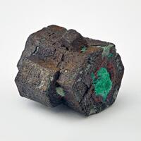 Native Copper Psm Aragonite With Malachite