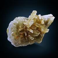 Baryte On Fluorite