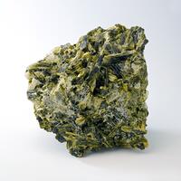 Epidote On Prehnite