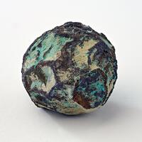 Native Copper Psm Aragonite With Malachite