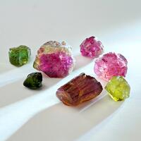 Tourmaline Var Rubellite Verdelite