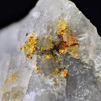 Native Gold In Quartz