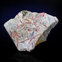 Tourmaline Var Rubellite On Lepidolite