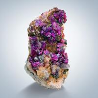 Roselite Cobaltaustinite On Dolomite