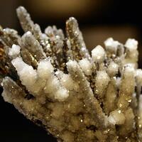 Stibnite & Calcite