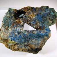 Caledonite With Linarite & Cerussite