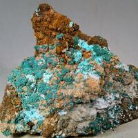 Rosasite Aurichalcite & Calcite