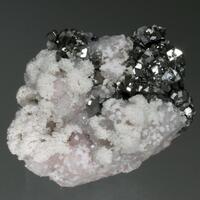Arsenopyrite Quartz Calcite & Rhodochrosite