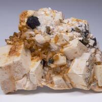 Chamosite Pericline Stilbite & Feldspar