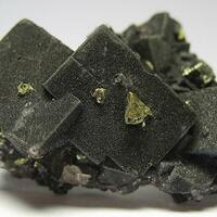 Fluorite & Hematite & Chalcopyrite