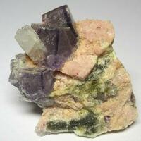 Fluorite & Rhodochrosite & Apophyllite