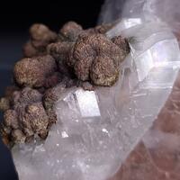 Calcite & Chalcopyrite Var Blister Copper