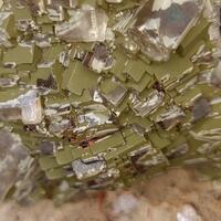 Calcite & Delessite