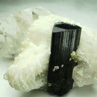 Elbaite With Albite Topaz & Quartz