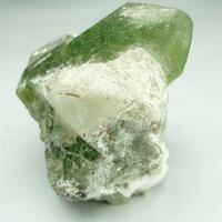 Peridot With Calcite