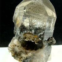 Quartz With Tourmaline Inclusions