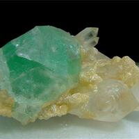 Fluorite With Quartz & Mica