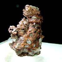 Native Copper With Calcite