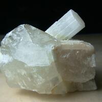 Beryllonite With Quartz
