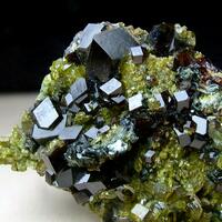 Epidote With Andradite Diopside & Clinochlore