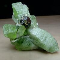 Peridot With Magnetite