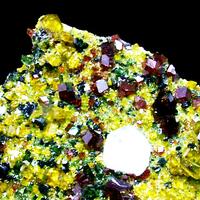 Andradite With Epidote & Calcite