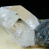 Triplite With Quartz