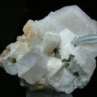 Aquamarine With Quartz & Feldspar