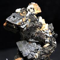 Siderite With Tourmaline