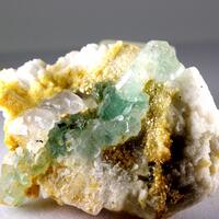 Fluorite With Quartz & Mica