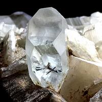 Goshenite With Columbite Inclusions