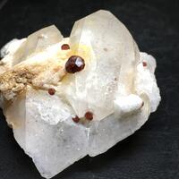 Spessartine With Quartz