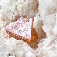 Stibiomicrolite With Lepidolite & Quartz