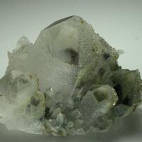 Quartz Rhodochrosite Pyrite Hematite & Chlorite
