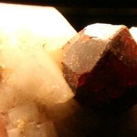 Garnet On Feldspar